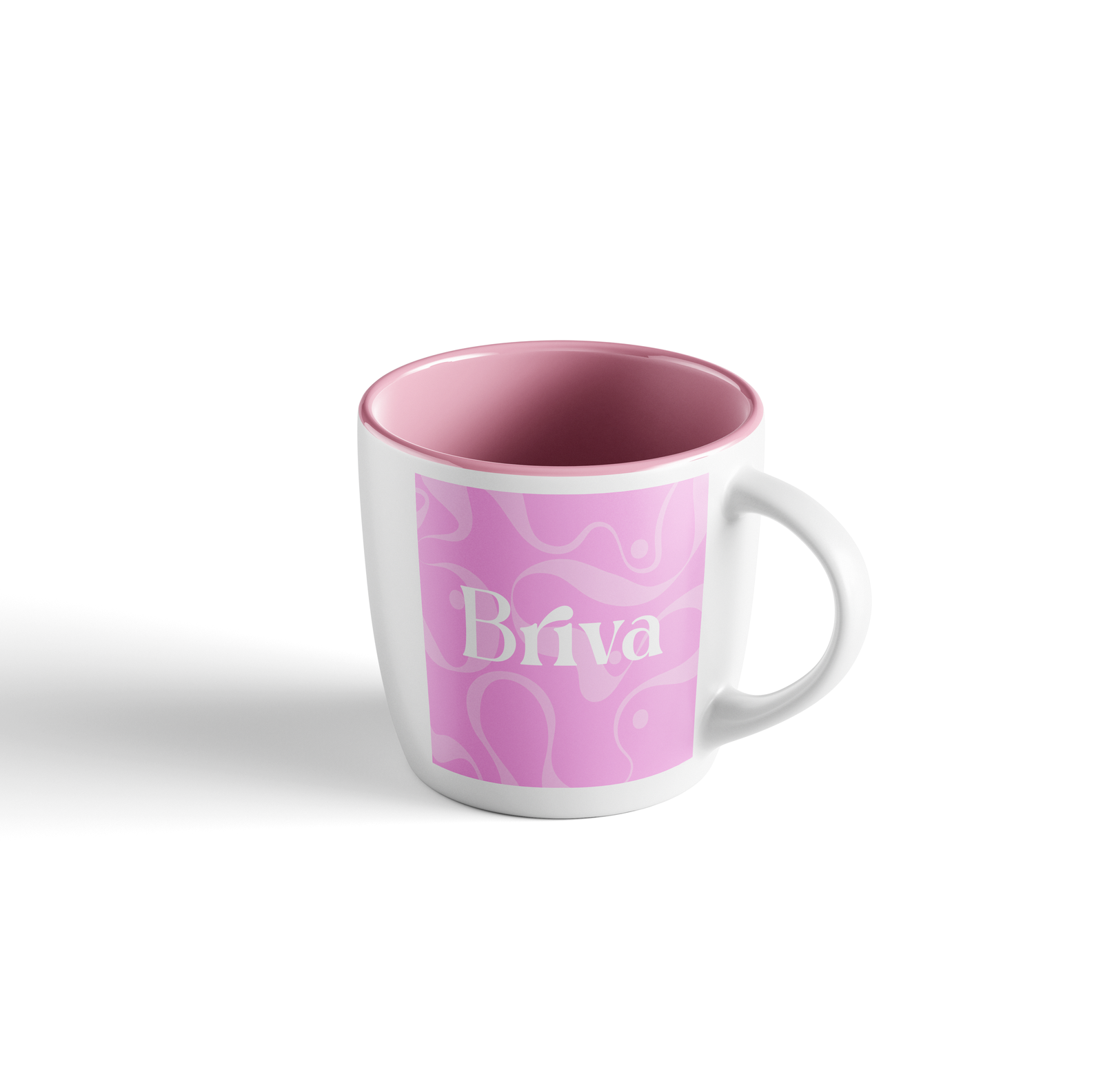 Briva Print mug with logo