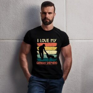 I love my German Shepherd