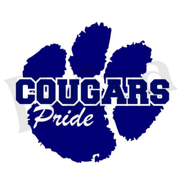Cougars School Pride Design