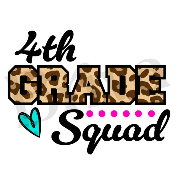 4th Grade Cheetah Squad Design