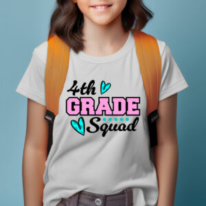 4th Grade Squad Tshirt Design