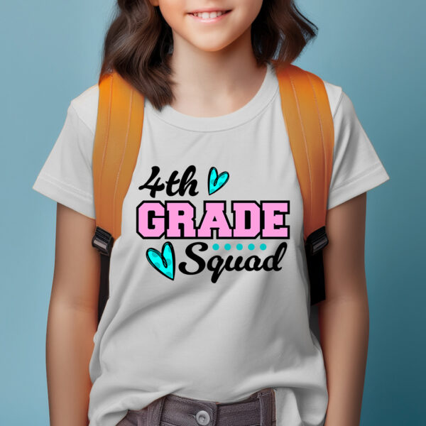 4th Grade Squad Tshirt Design