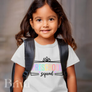 Preschool Colorful Shirt Design