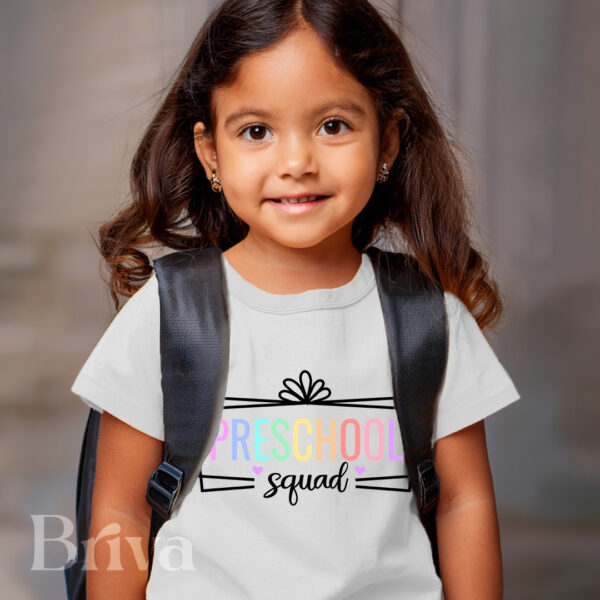 Preschool Colorful Shirt Design