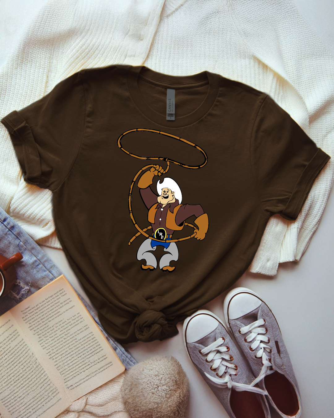 Lopez-Riggins Elementary Mascot Shirt Design