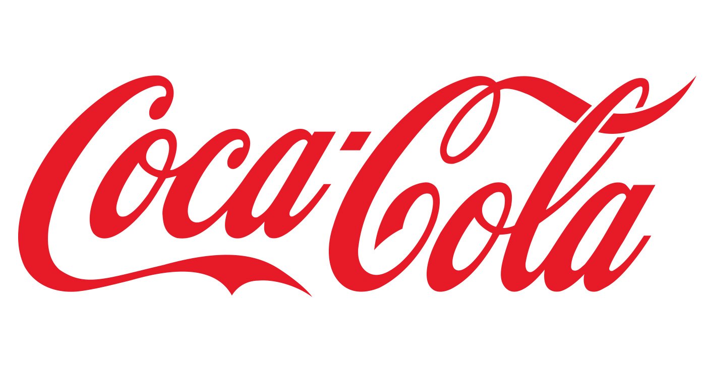 red coca-cola logo with white background